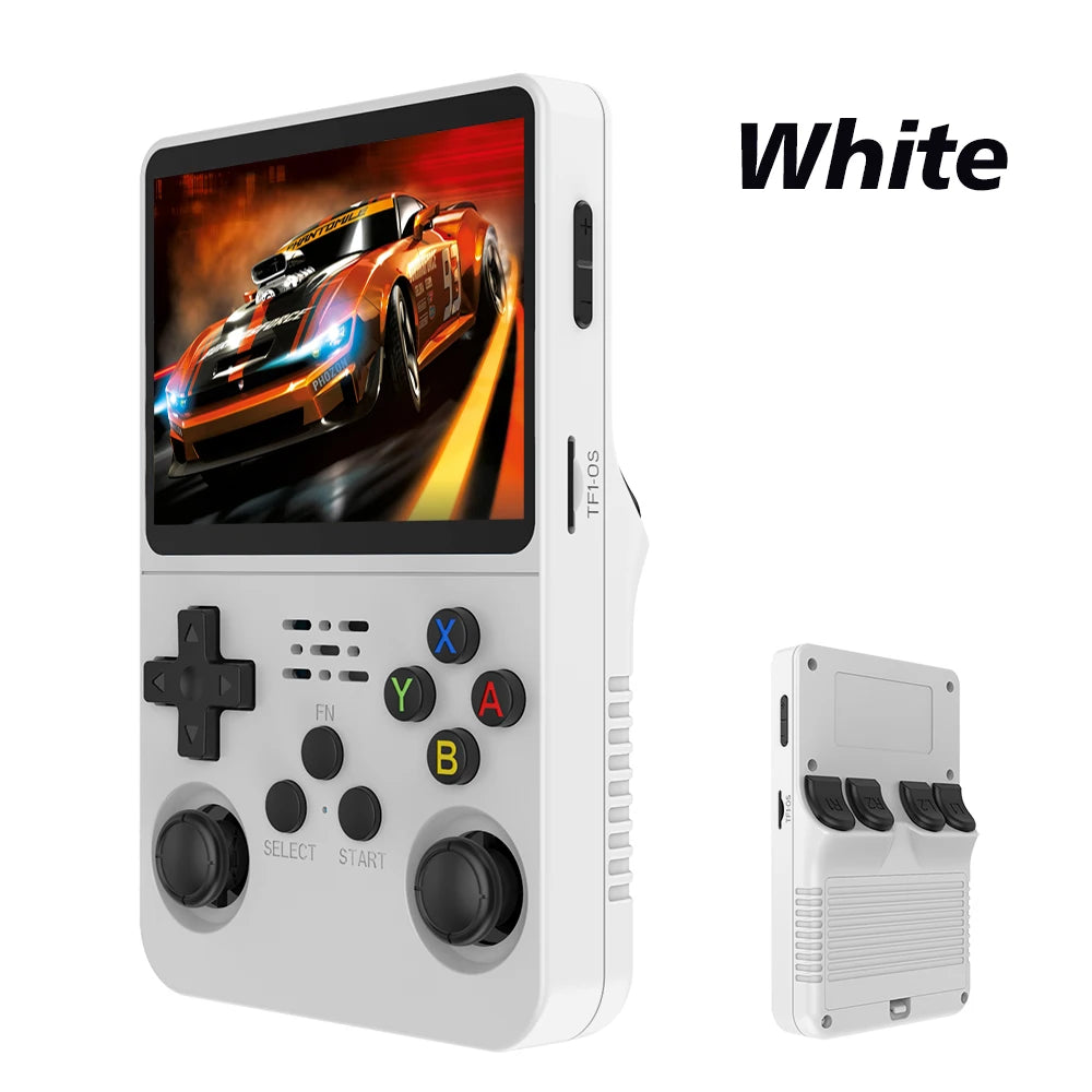 R36S Retro Handheld Console – 128GB/64GB, 3.5" IPS Display, Linux System, Portable Gaming Fun